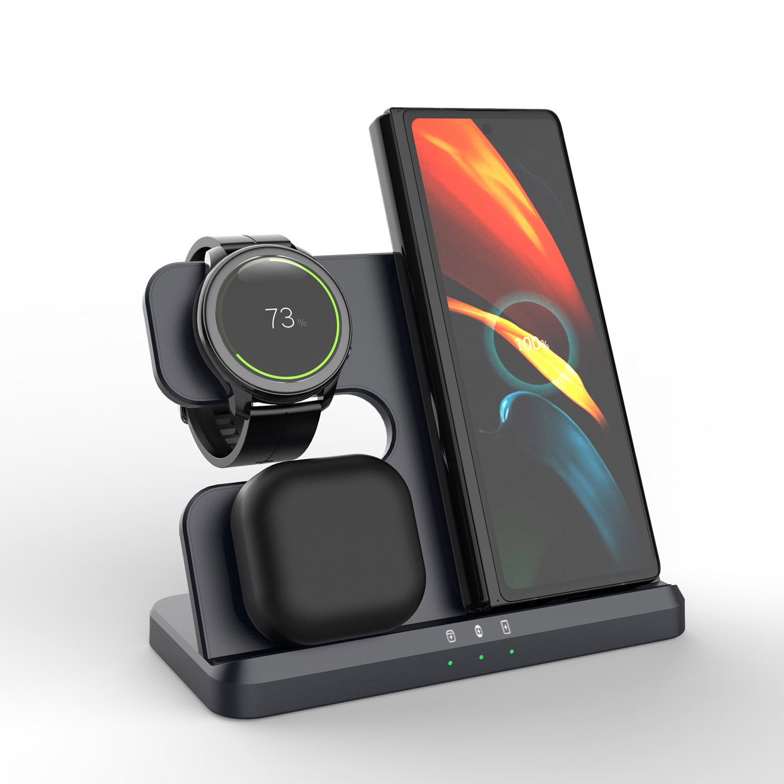 Watch Charger Cable - Wireless Charger 3 In 1 Stand