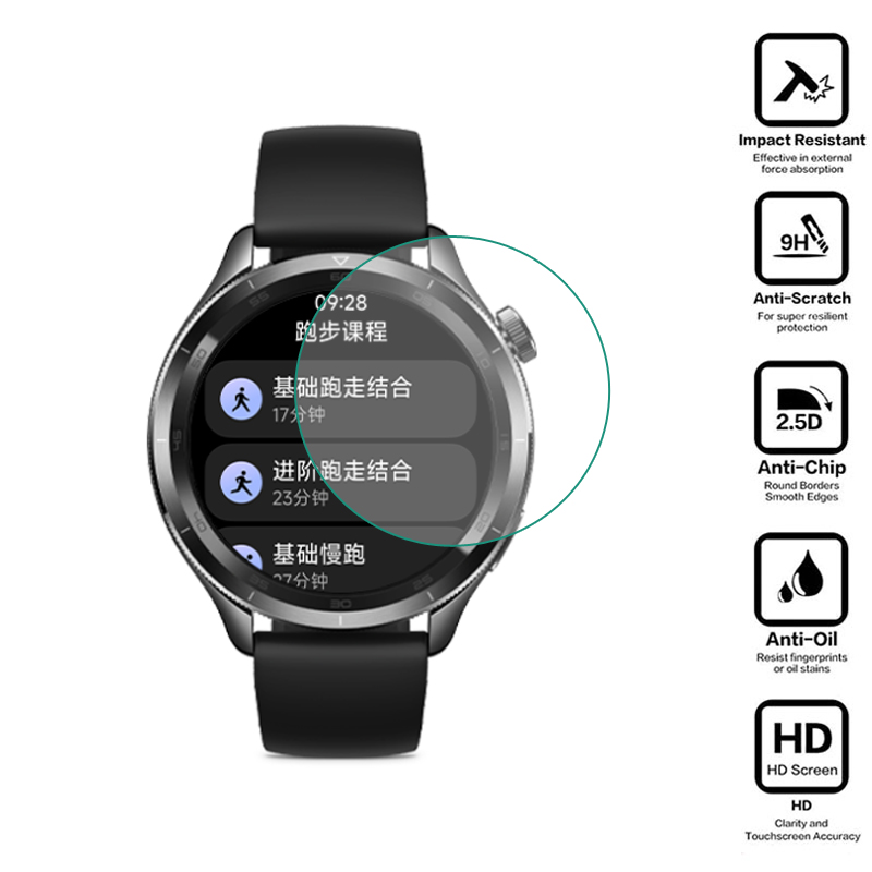 Xiaomi Smartwatch S4 Accessories - Smartwatch Hard Glass Clear Protective Film