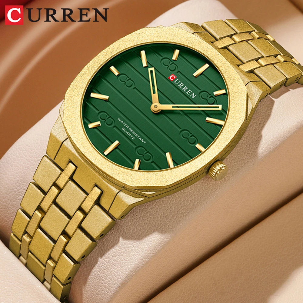 Stainless Mesh Band - CURREN Fashion Mens Watches Ultra Thin