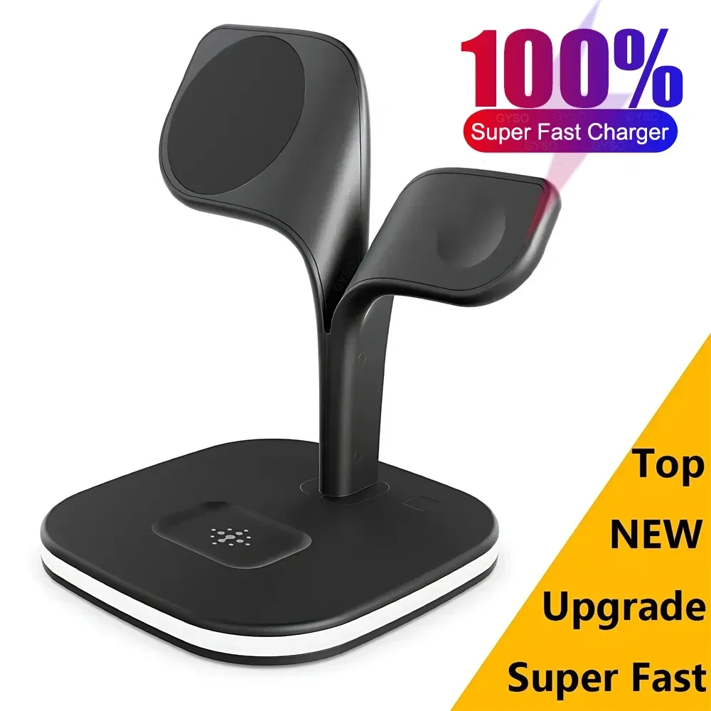 Watch Charger Cable - Magnetic 3 in 1 Wireless Charger
