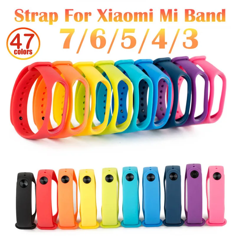 Silicone Band Replacement - Soft Silicone Replacement Strap For Mi