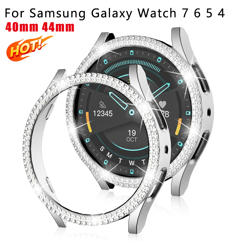 Accessories For Galaxy Watch 5 - Bling Diamond Case for Samsung Galaxy
