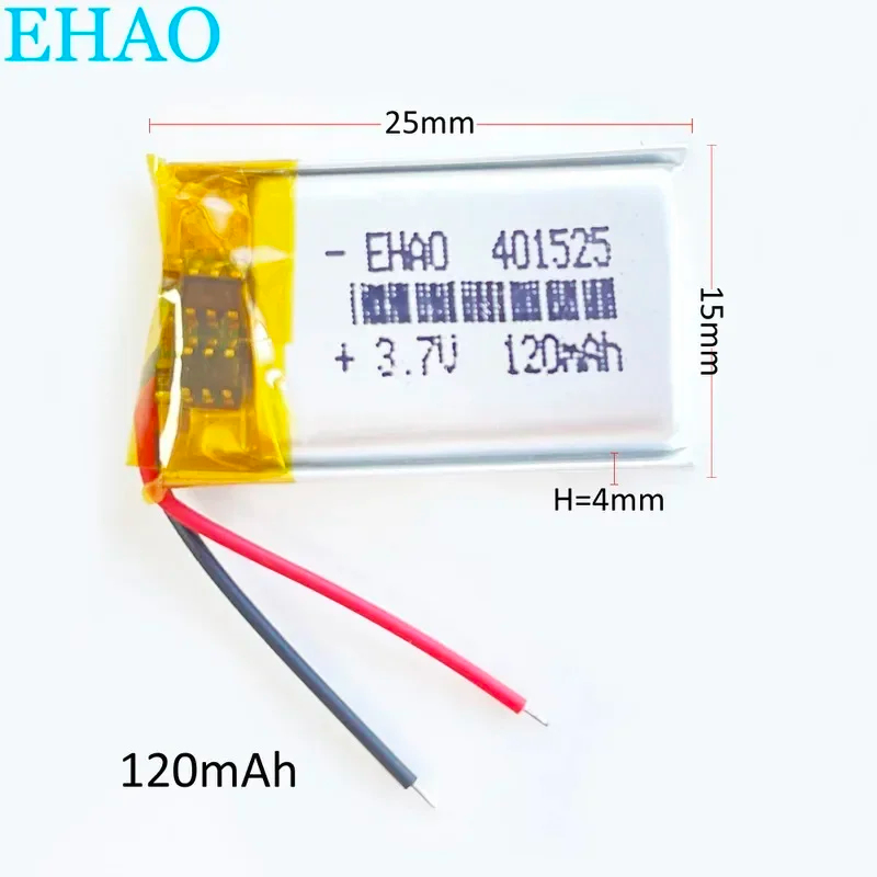 10 PCS 3.7V 120mAh Lipo Lithiu - đánh giá và giá Smartwatch Headset