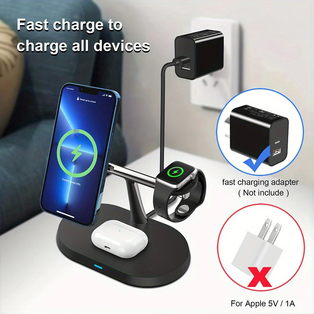 3 in 1 Magnetic Wireless Charg - đánh giá và giá Watch Charger Cable