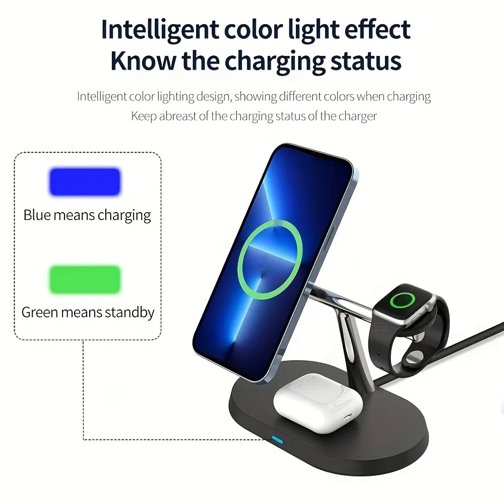 3 in 1 Magnetic Wireless Charg - đánh giá và giá Watch Charger Cable
