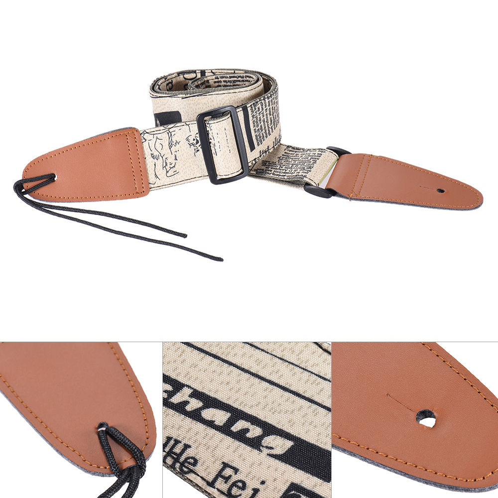 Comfortable Adjustable Guitar  - đánh giá và giá Leather Classic Strap