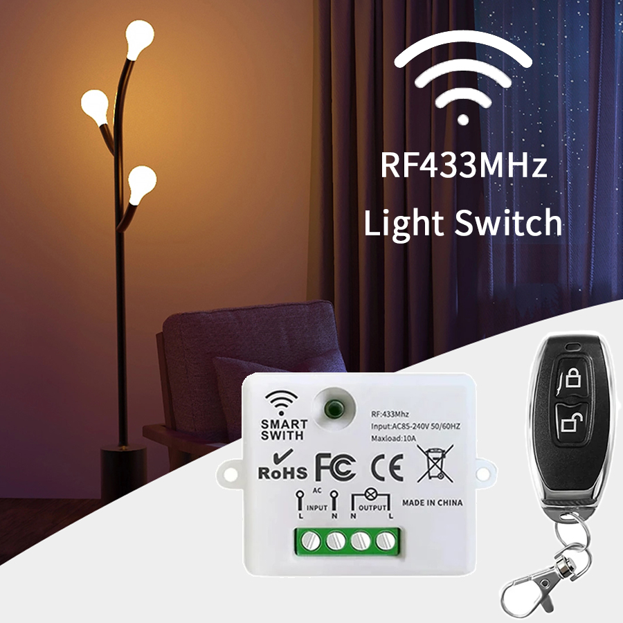 RF 433MHz Wireless Remote Cont - đánh giá và giá Smart Accessories