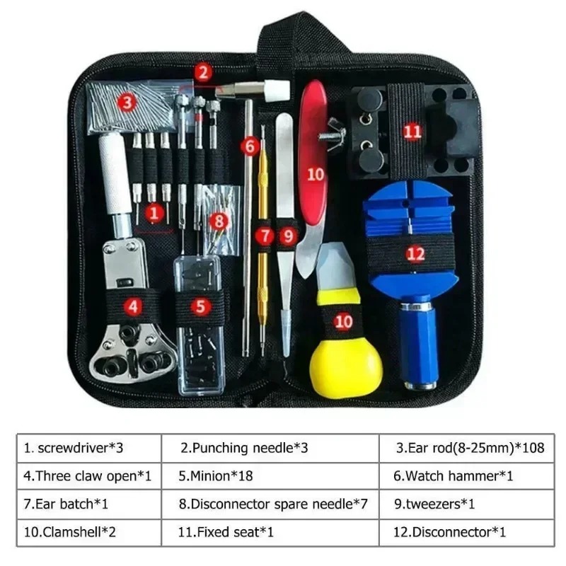 147Pcs Watch Repair Tool Set W - đánh giá và giá Tool Kit Strap Change
