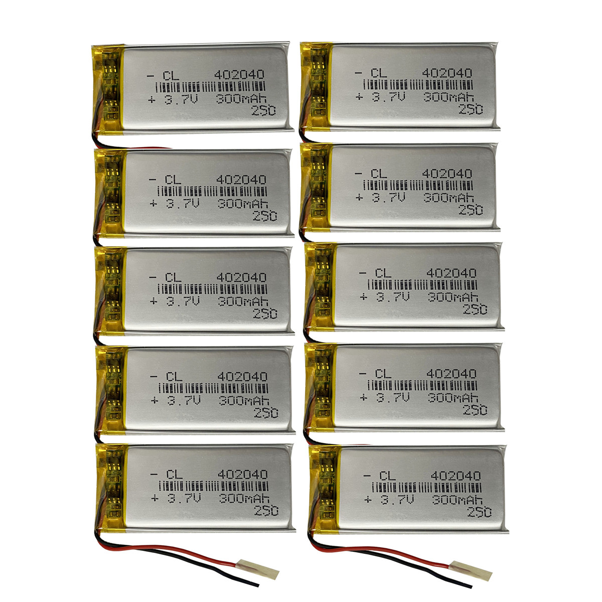 10PCS 3.7V 300mAh 402040 Recha - đánh giá và giá Smartwatch Headset