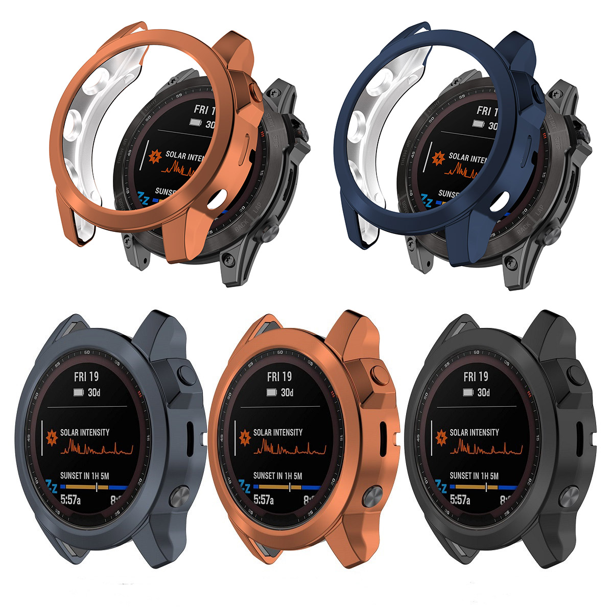 Trường Hợp Bảo Vệ Bìa Đối Với  - đánh giá và giá Garmin Smartwatch Accessories