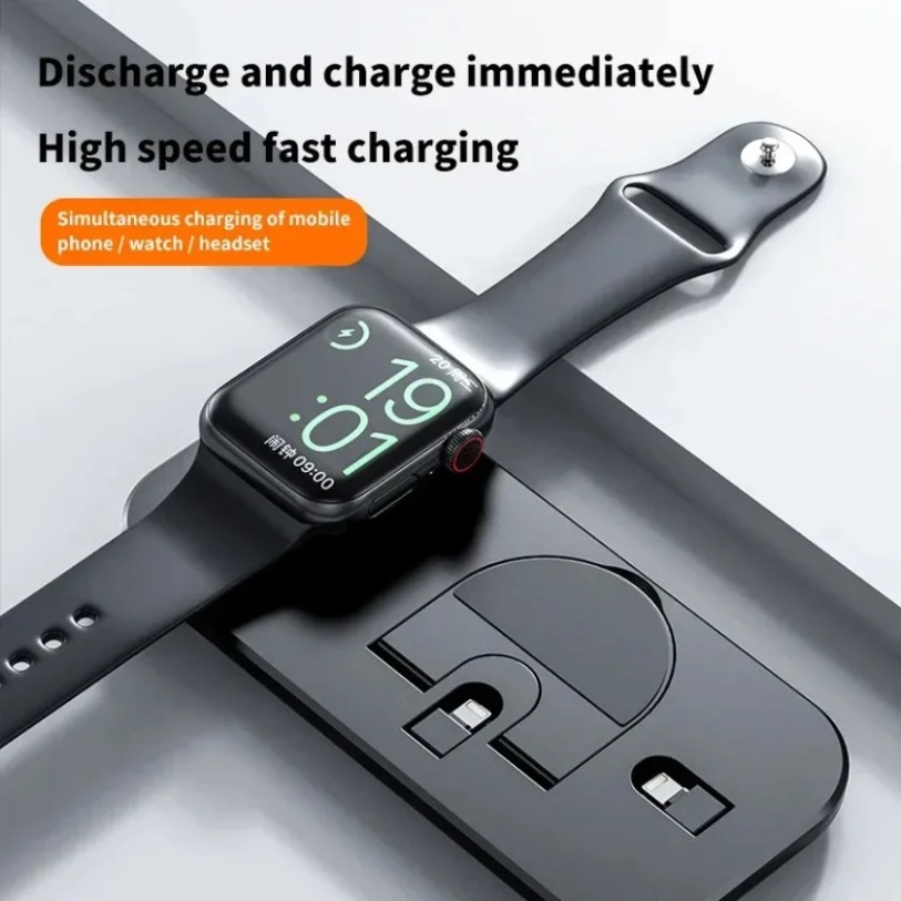 3 In 1 Wireless Charger Stand  - đánh giá và giá Smartwatch X12