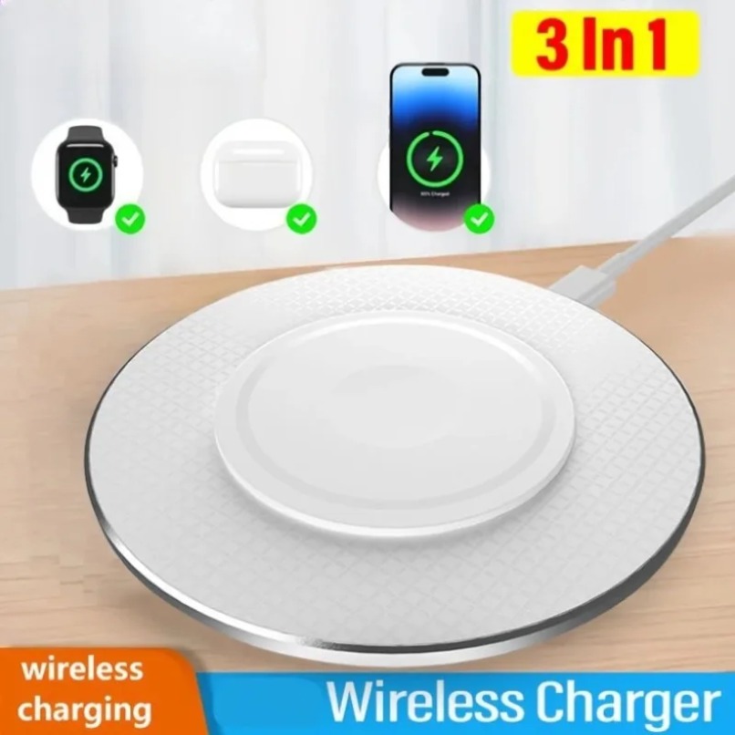 Universal 3 in 1 Wireless Char - đánh giá và giá Smartwatch Universal