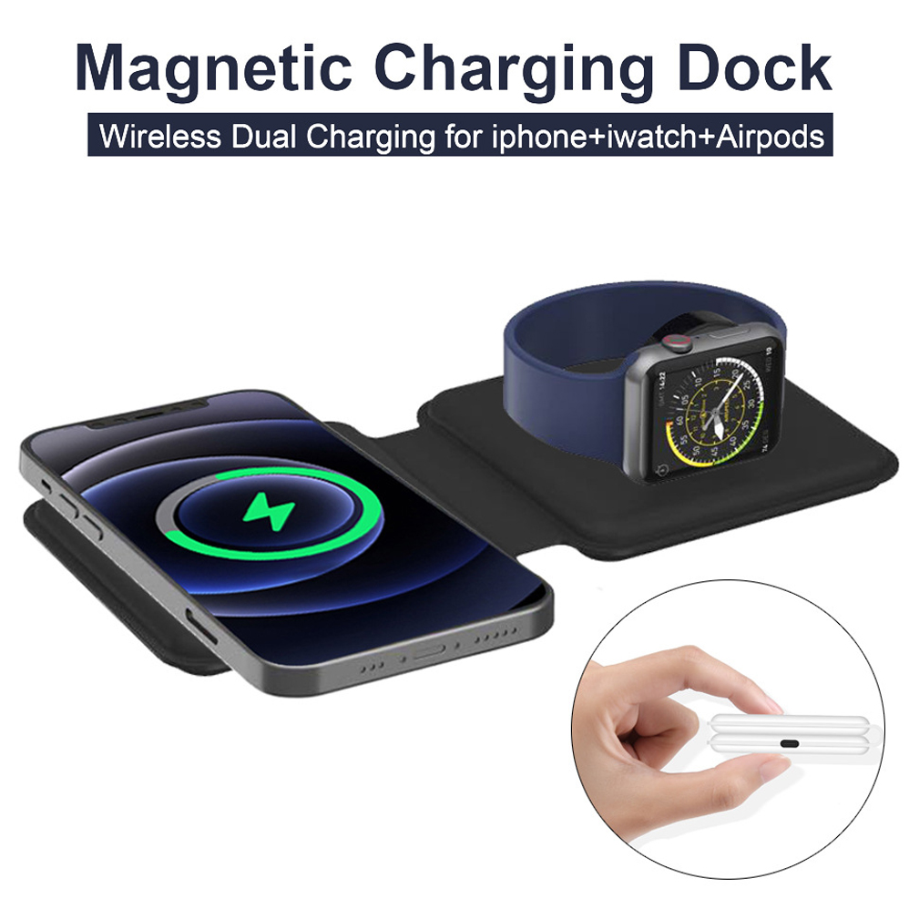 2IN1 Magsafe Duo Từ Bộ Sạc Khô - đánh giá và giá Smartwatch X