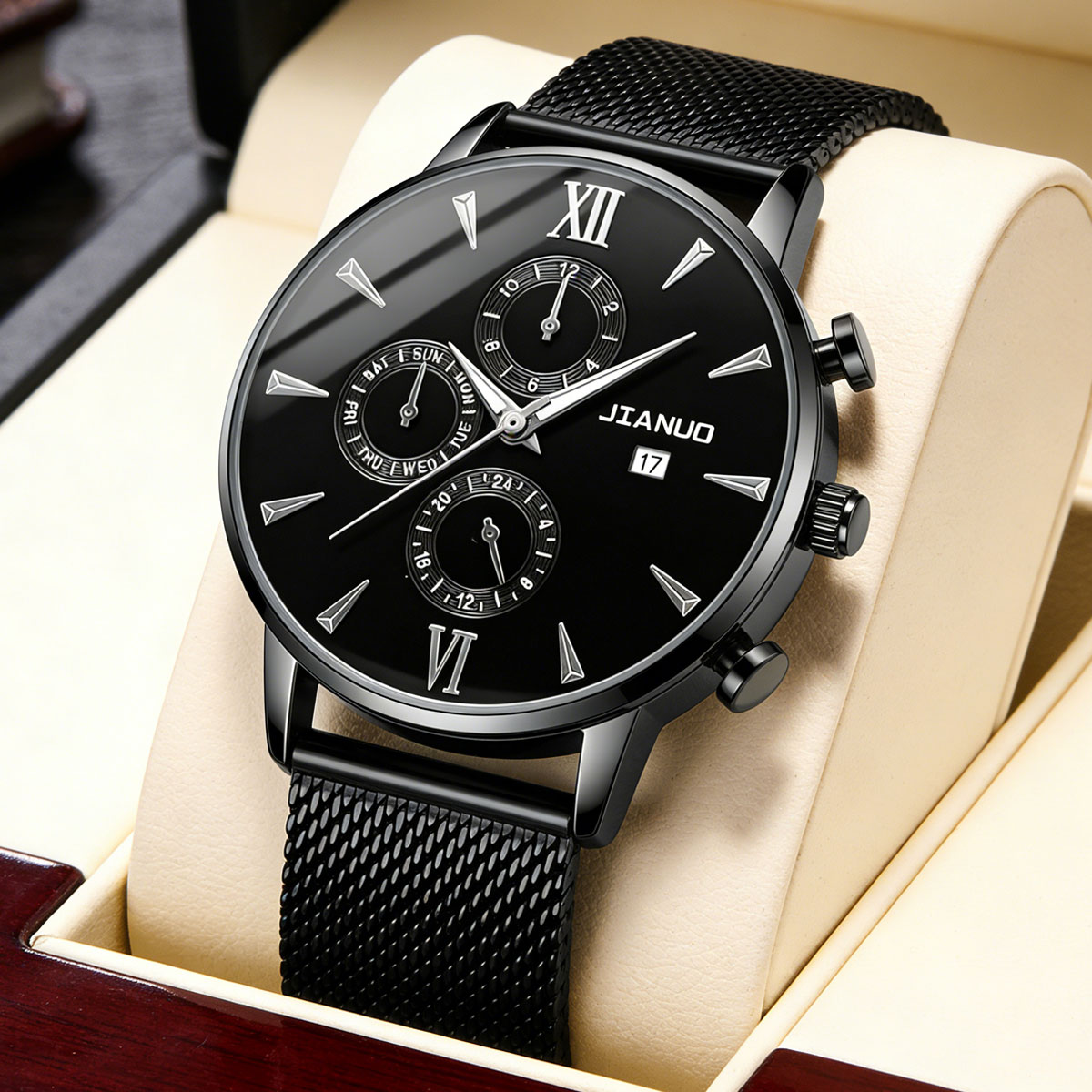Trendy Casual Men's Milan Mesh - đánh giá và giá Stainless Mesh Band