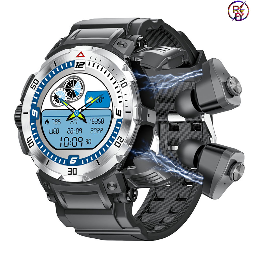 2-in-1 Smart Watch with TWS Bl - đánh giá và giá Smartwatch Headset