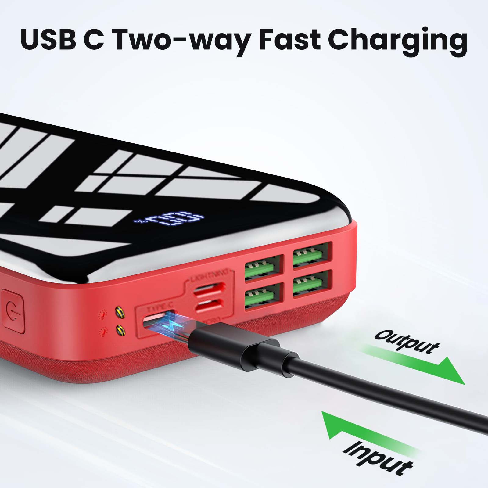 Portable Charger 30000mah Powe - đánh giá và giá Watch Charger Cable