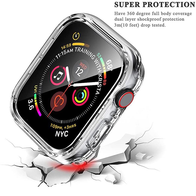 Tempered Glass+cover For Apple - đánh giá và giá Garmin Smartwatch Accessories