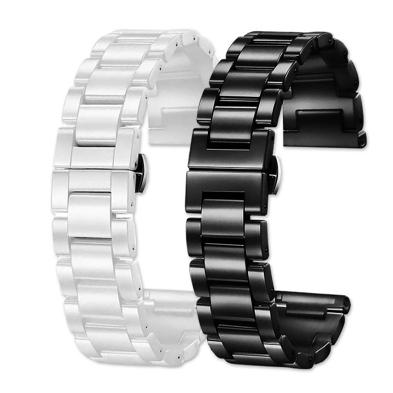 22mm ceramic watch Strap For A - đánh giá và giá Ceramic Link Bracelet