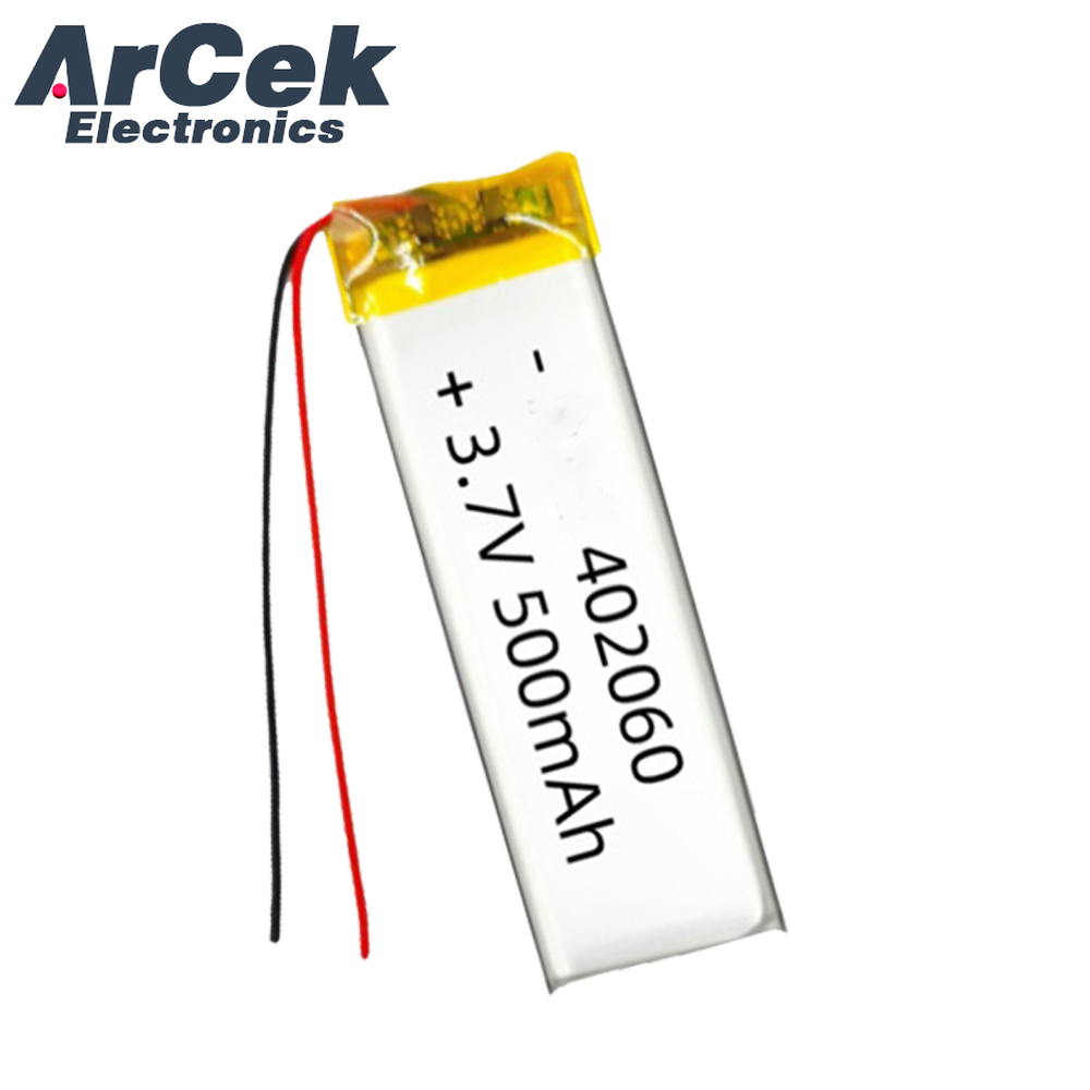 5PCS 3.7V 500mAh 402060 Lipo P - đánh giá và giá Smartwatch Headset