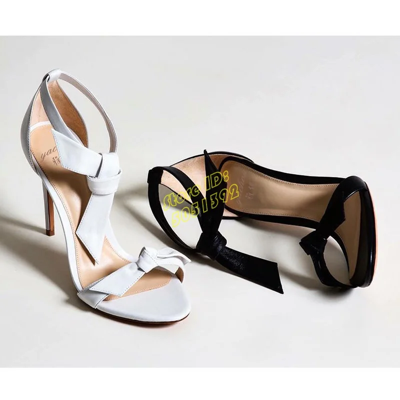 Leather Knot Stiletto High Hee - đánh giá và giá Leather Classic Strap