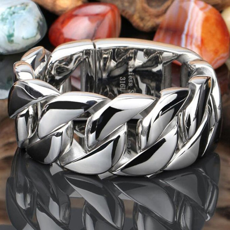 20/26/31MM 316L Thép Không Gỉ  - đánh giá và giá Ceramic Link Bracelet