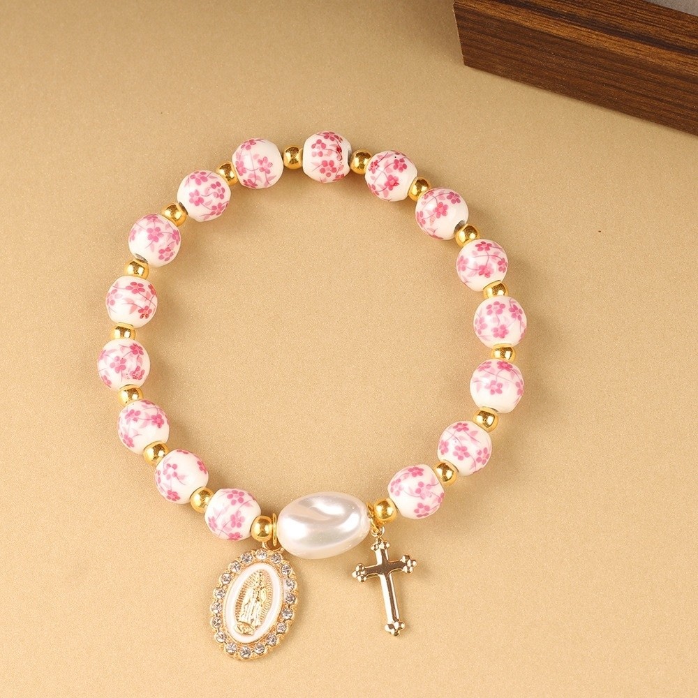 Chinese Style Blue and White P - đánh giá và giá Ceramic Link Bracelet