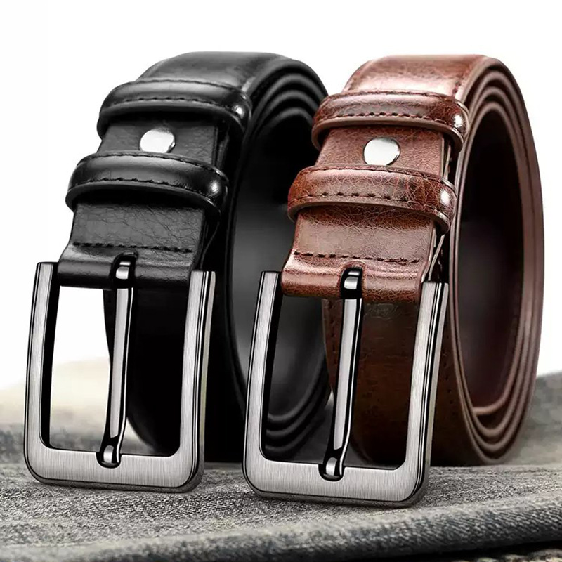 3.8cm Men's PU Leather Alloy P - đánh giá và giá Leather Classic Strap
