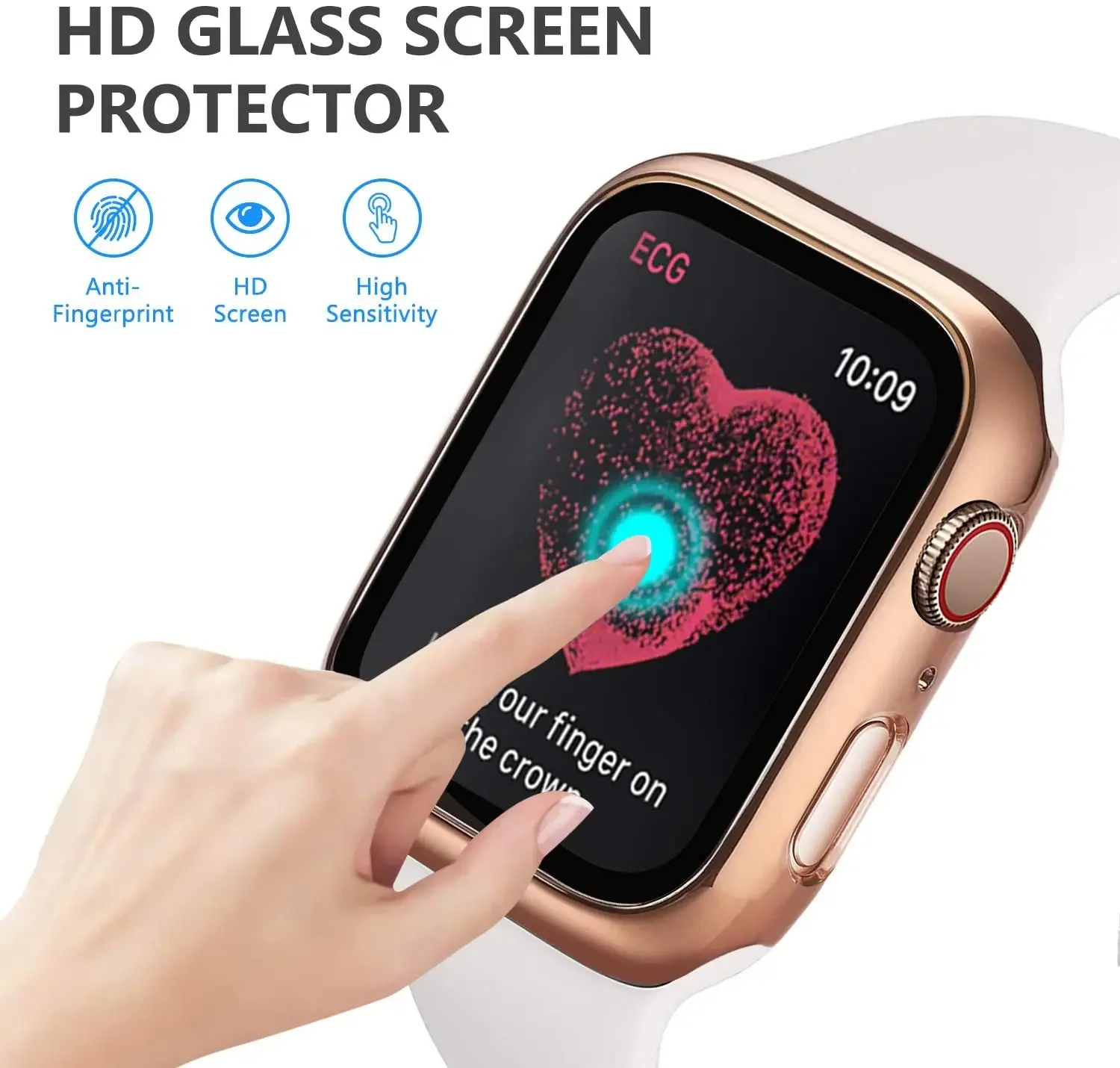 Tempered Glass+cover For Apple - đánh giá và giá Garmin Smartwatch Accessories