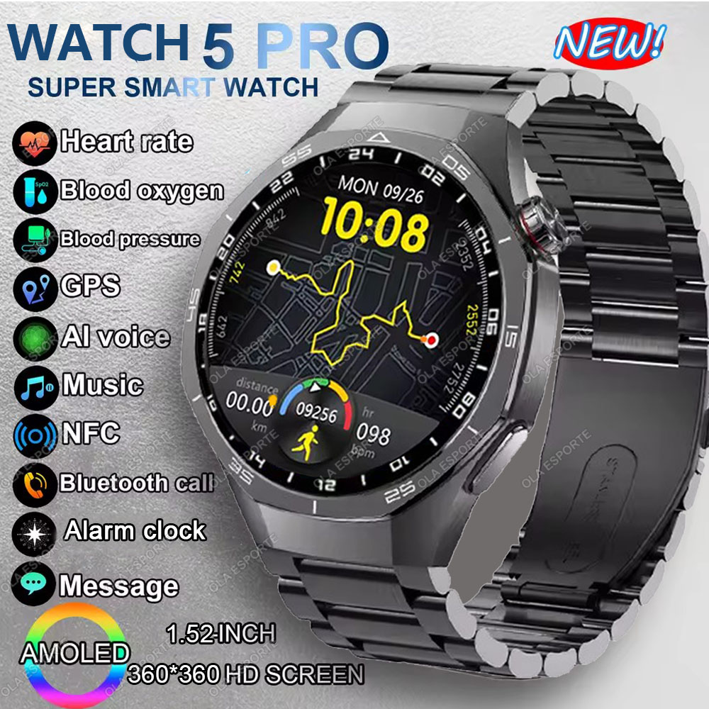 New Watch 5 Pro Smart Watch 1. - đánh giá và giá Smartwatch X12