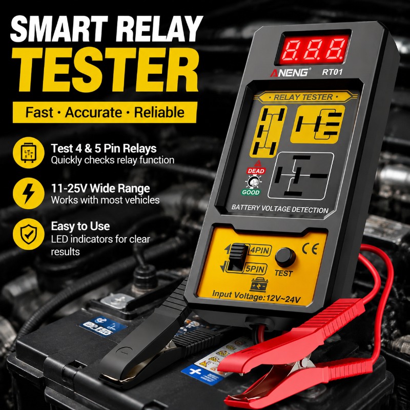 12V 24V Automotive Relay Teste - đánh giá và giá Smartwatch Universal