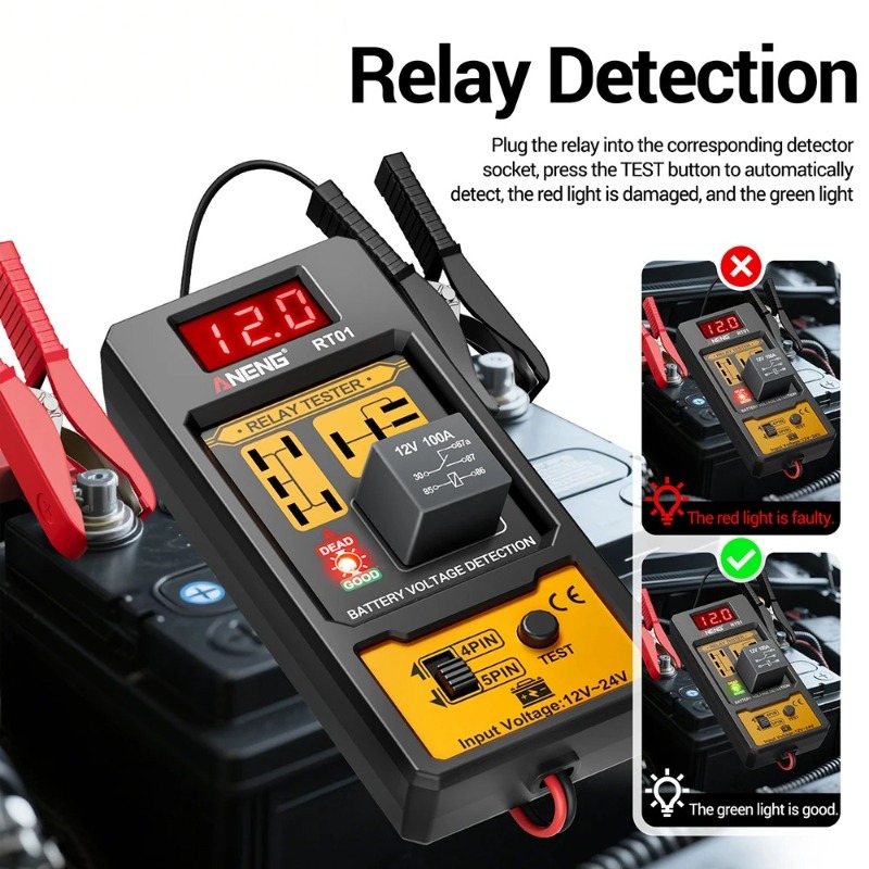 12V 24V Automotive Relay Teste - đánh giá và giá Smartwatch Universal