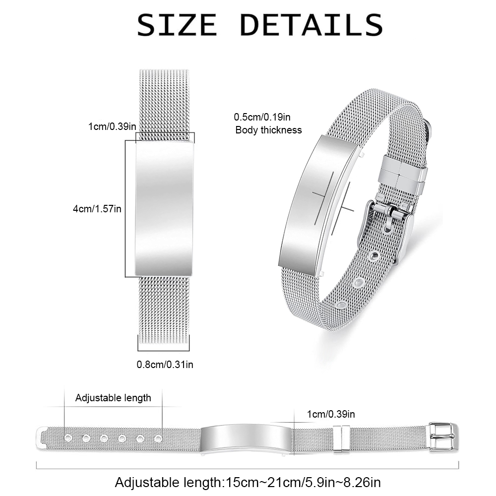 Cremation Jewelry Urn Bracelet - đánh giá và giá Stainless Mesh Band