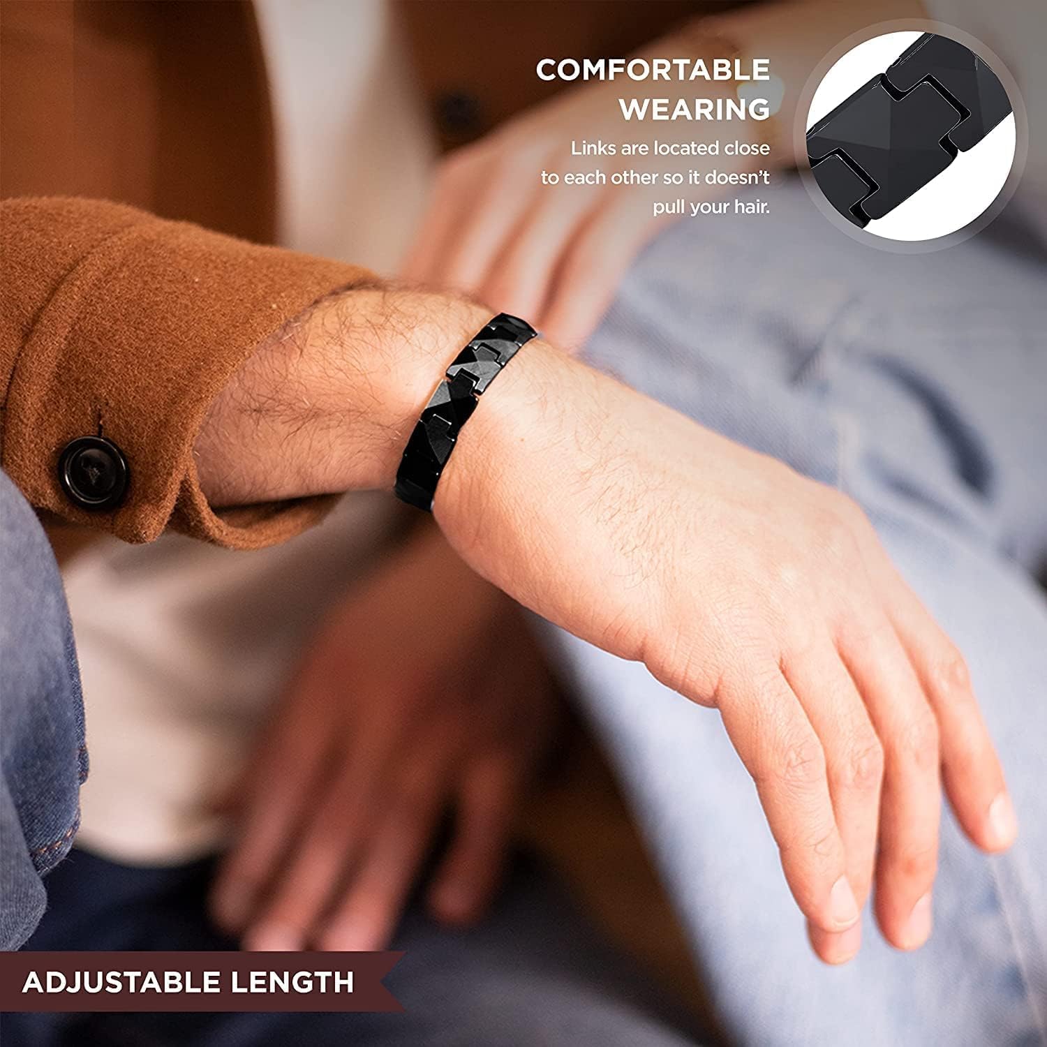ARADOO Premium Ceramic Bracele - đánh giá và giá Ceramic Link Bracelet