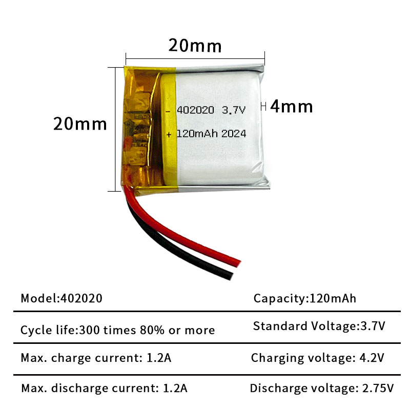 3.7V 120mAh 402020 Li-Po Recha - đánh giá và giá Smartwatch Headset