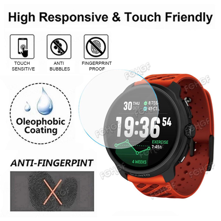 Tempered Glass Protective Film - đánh giá và giá Smart Watch Accessories