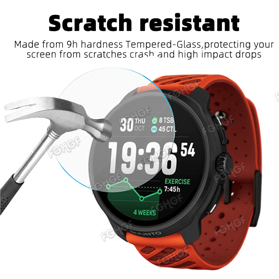 Tempered Glass Protective Film - đánh giá và giá Smart Watch Accessories