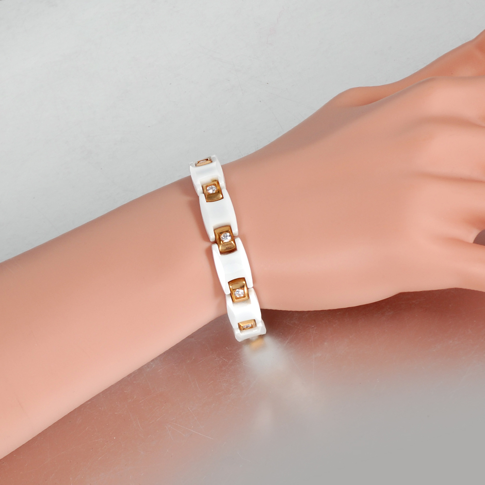 Vinterly Nữ Vòng Tay Gốm Sức K - đánh giá và giá Ceramic Link Bracelet