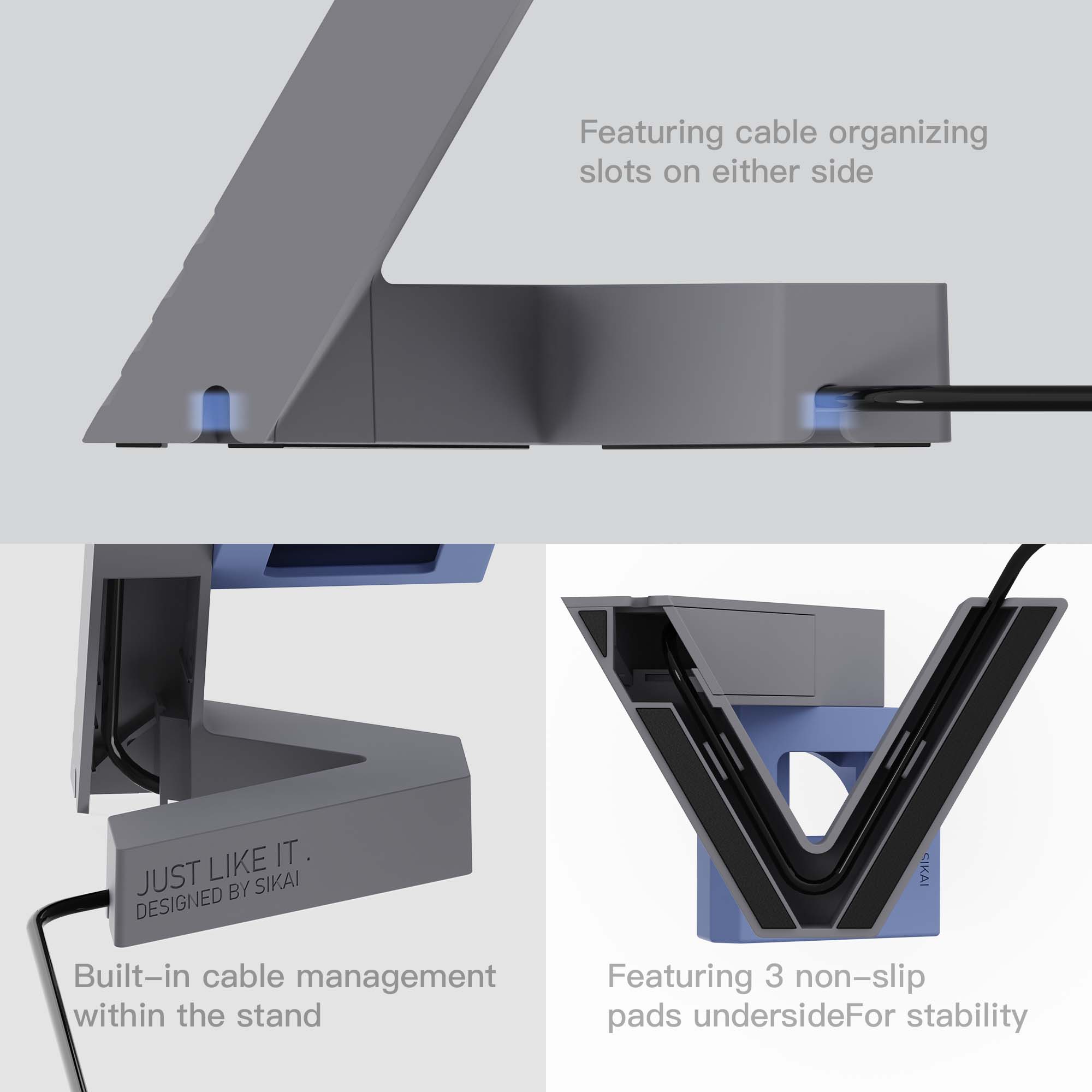PC Geometric watch stand Dock  - đánh giá và giá Xiaomi Smartwatch S4 Accessories