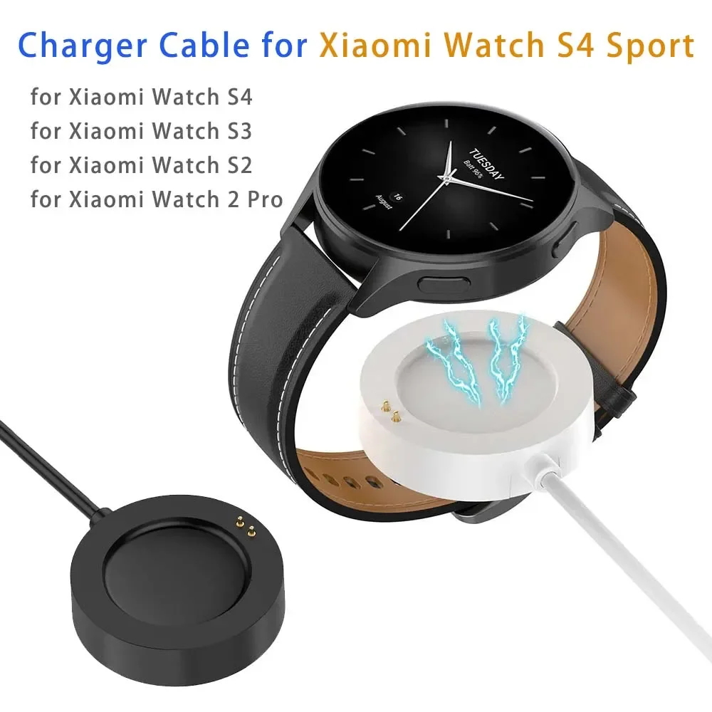 White Smartwatch Charging Cabl - đánh giá và giá Xiaomi Smartwatch S4 Accessories