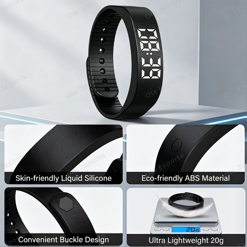 Vibrating Alarm Clock Watch He - đánh giá và giá Android Smartwatch Accessories
