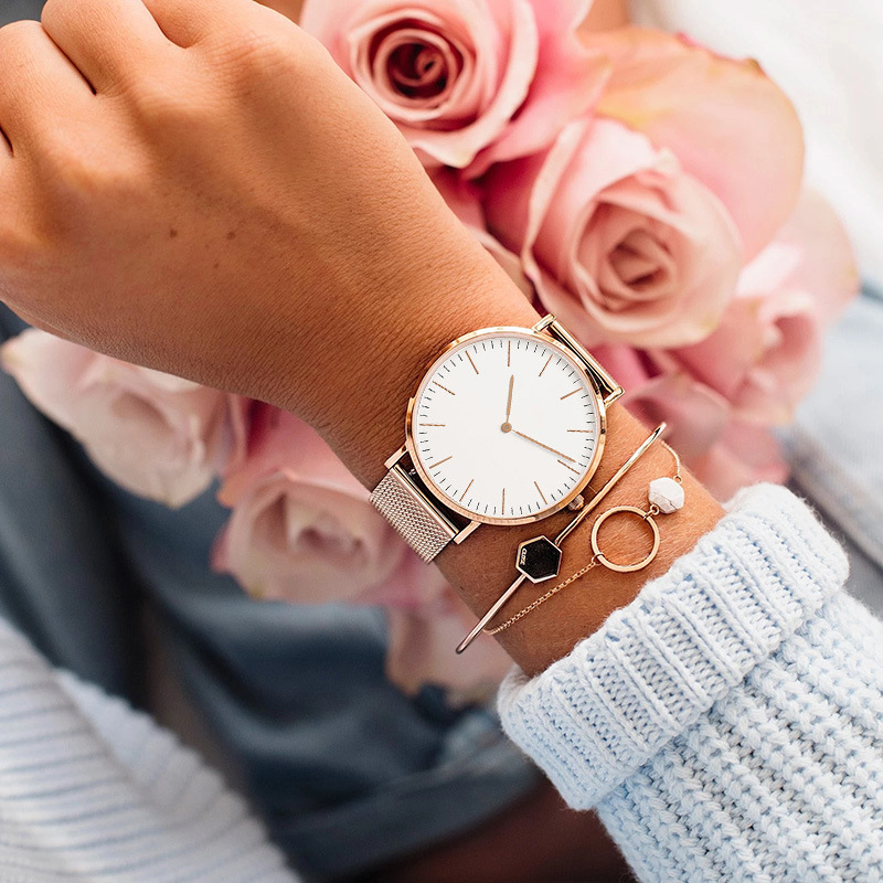 Top Brand Luxury Watches Women - đánh giá và giá Stainless Mesh Band