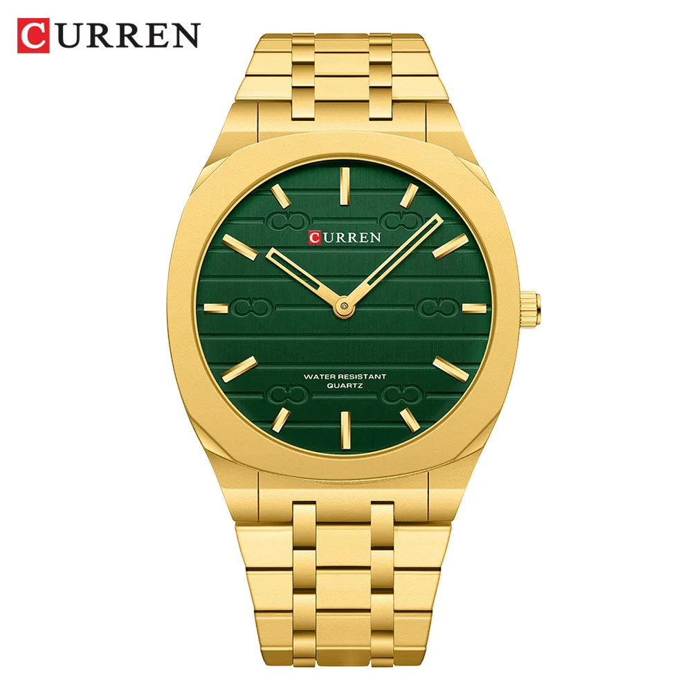 CURREN Fashion Mens Watches Ul - đánh giá và giá Stainless Mesh Band