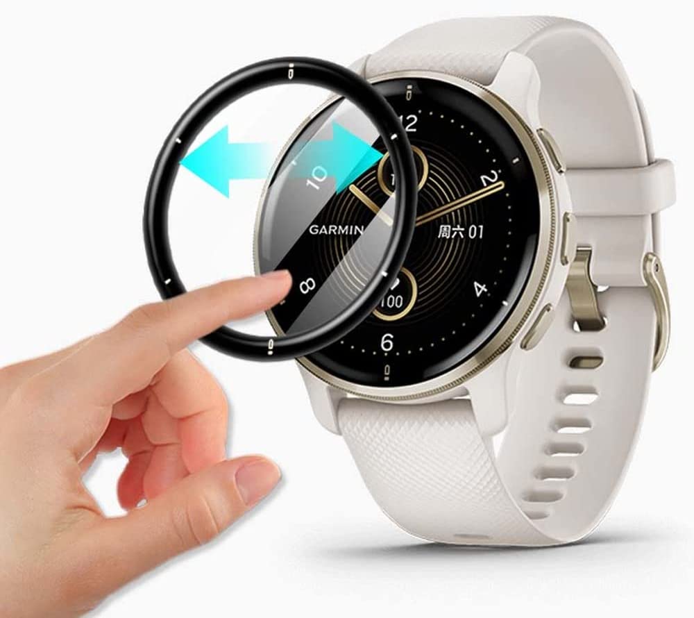 3D Cạnh Cong Bảo Vệ Cho Garmin - đánh giá và giá Garmin Smartwatch Accessories
