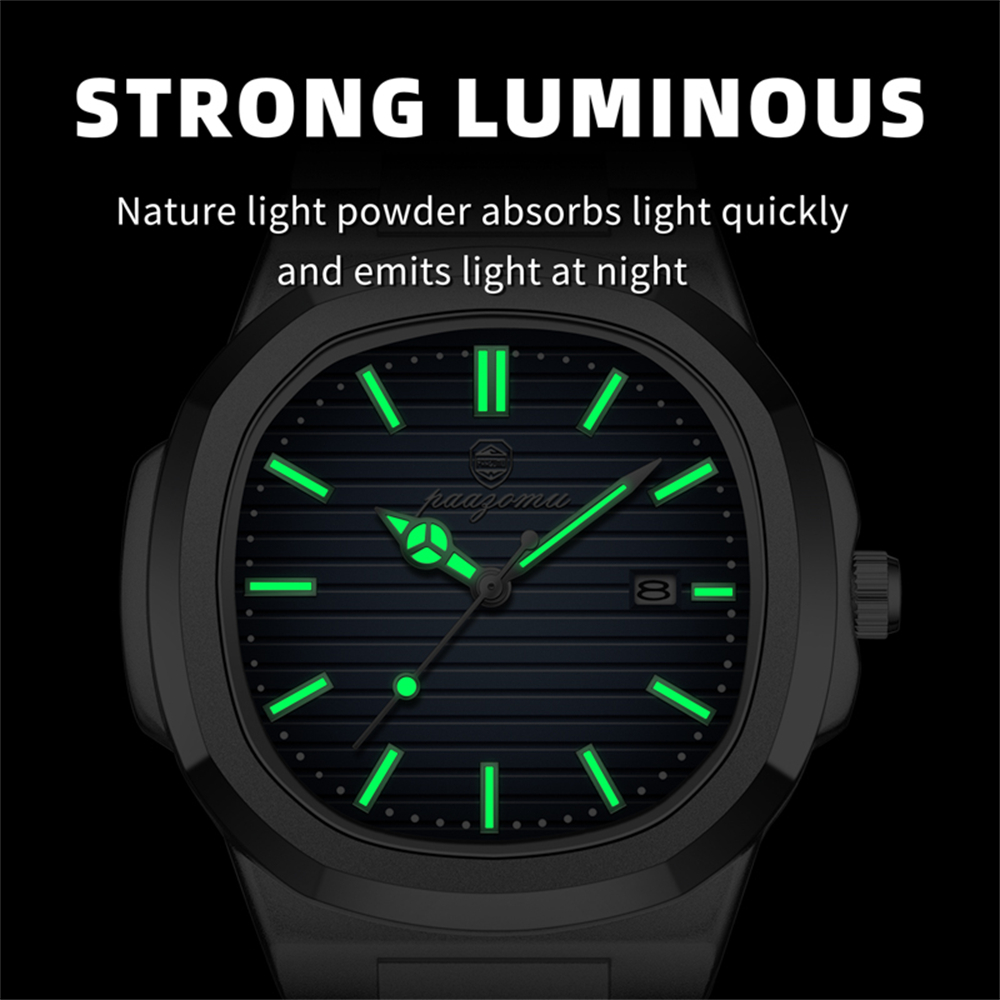 PAAZOMU Business Men Square Wa - đánh giá và giá Smartwatch Nexus