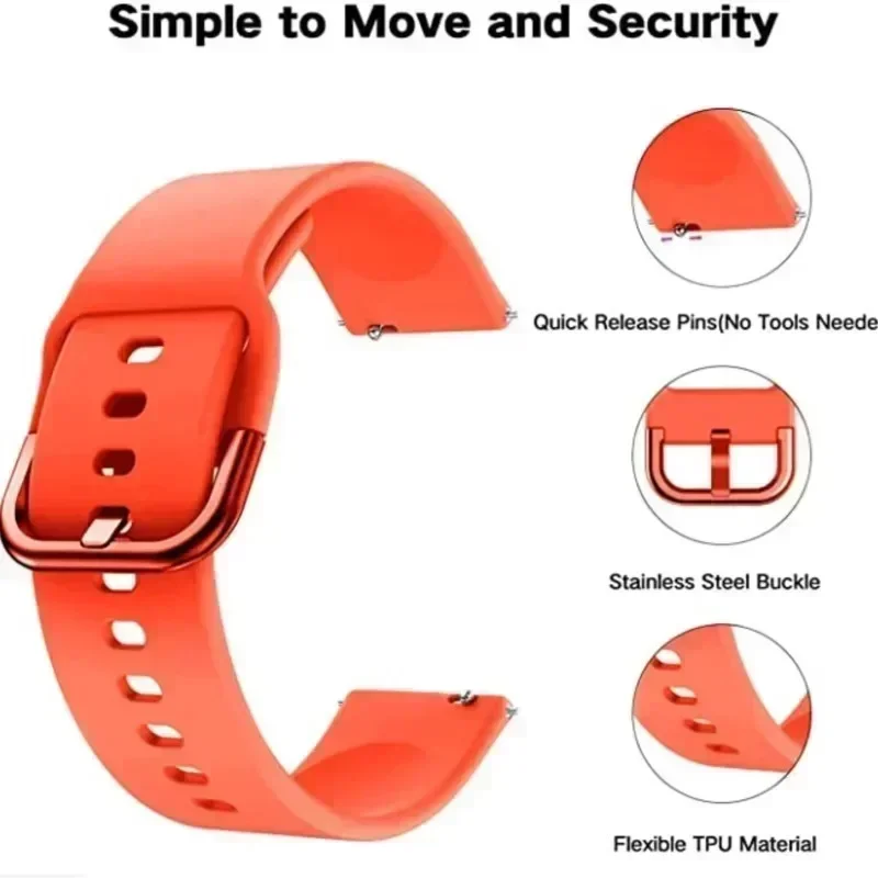 Silicone Band For Xiaomi Watch - đánh giá và giá Xiaomi Smartwatch S4 Accessories