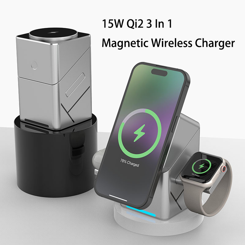 15W Touch Rotating Magnetic Mu - đánh giá và giá Watch Charger Cable