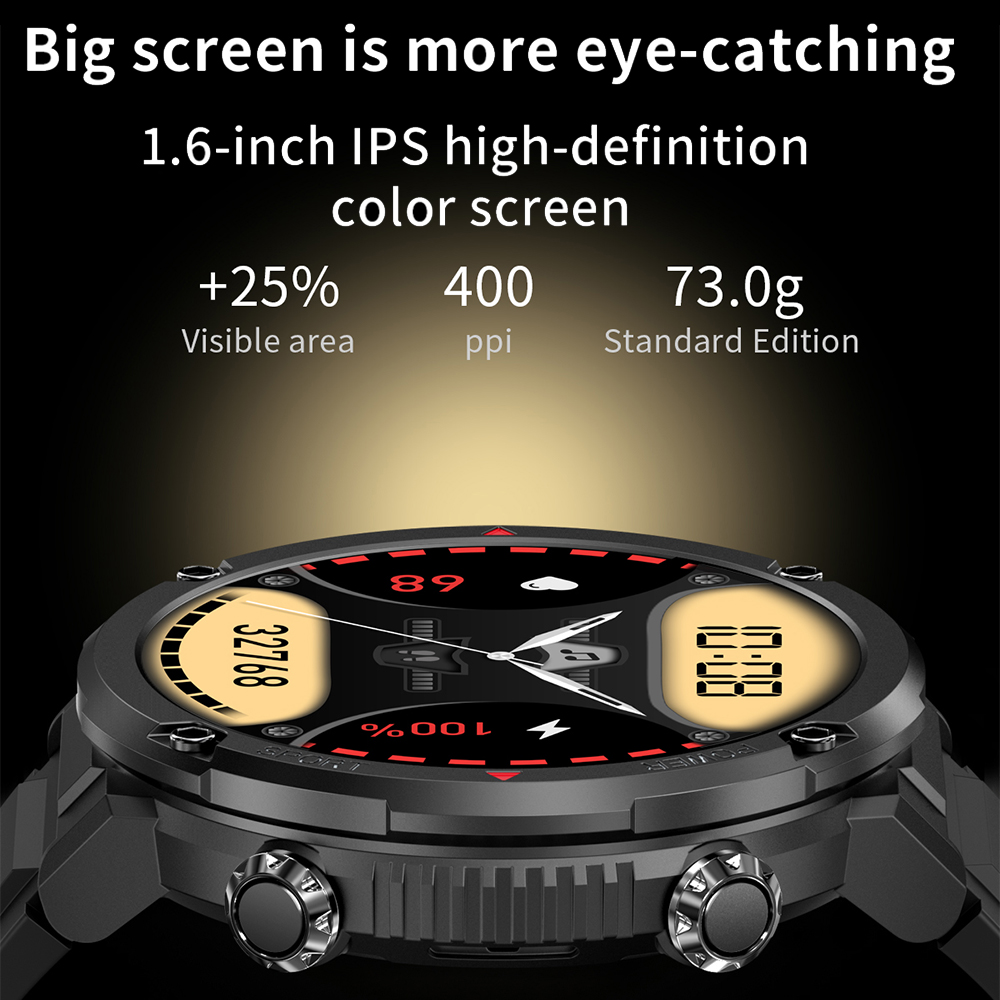Smart Watch 1.6inch 400*400 Ro - đánh giá và giá Smartwatch M Active