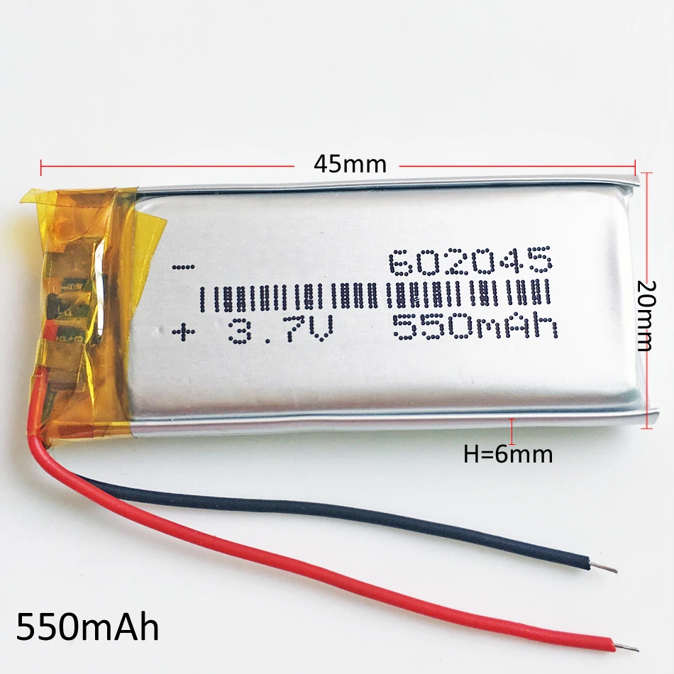 Lot 10 PCS 3.7V 550mAh Lipo Re - đánh giá và giá Smartwatch Headset