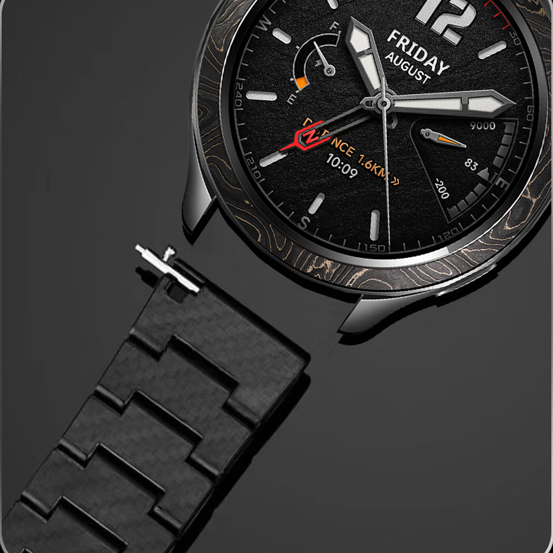 Carbon Fiber Strap For Xiaomi  - đánh giá và giá Xiaomi Smartwatch S4 Accessories