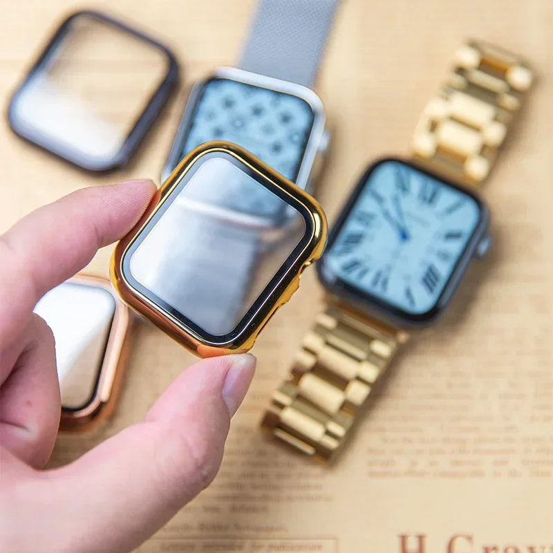 Glass+case For Apple Watch ban - đánh giá và giá Garmin Smartwatch Accessories